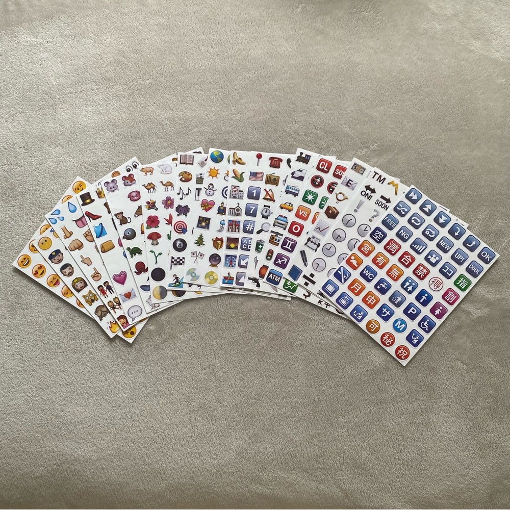 3/$20🌼emoji stickers bundle
